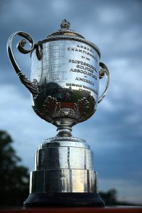 Die Wanamaker Trophy der PGA Championship. (Foto: Getty)