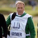 Martin Kaymer (li.), Horst Kaymer, Martins Vater (Mitte) und Bruder Philipp Kaymer zusammen beider Alfred Dunhill Links Championship in St. Andrews. (Foto: Getty)