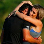 Grund zur Freude: Ellie Day - Ehefrau von Major-Sieger Jason Day - brachte am 11.11.2015 eine Tochter zur Welt. (Foto: Getty)