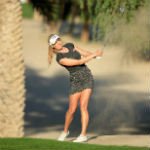 Paige Spiranac auf Abwegen bei ihrem LET Tour-Debüt in Dubai. (Foto: Getty)