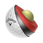 Der Aufbau des neuen Callaway Chrome Soft Golfballs. (Foto: Callaway Golf)