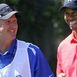 Joe LaCava (li.) mit Tiger Woods beim Arnold Palmer Invitational 2012. (Foto: Getty)