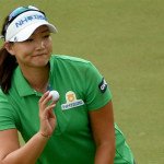 Mirim Lee freut sich an Loch 18 über einen gelungenen zweiten Tag bei der HSBC Women's Championship in Singapur. (Foto: Getty)