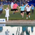 Wochenvorschau: Neben dem Sprung in Poppy's Pond bei der ANA Inspiration gibt#s auch Golfpros bei der Shell Houston Open zu sehen. (Foto: Getty)