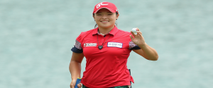 Einen Grund zum Lachen hat Ha Na Jang bei der HSBC Women's Championship auf jedenfall. (Foto: Getty)