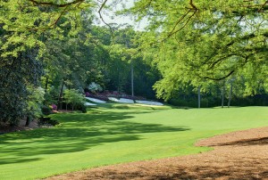 Refugium für Verliebte: "Azalea", das 13. Loch von Augusta National.