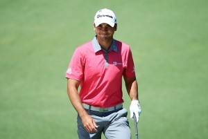 Der Weltranglistenerste Jason Day befindet sich schon seit Samstagmorgen in Augusta und bereitet sich äußerst akribisch auf das erste Major des Jahres vor. (Foto: Getty)