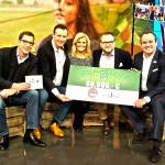 In der Live-Show bei RTL wurde letztendlich ein Scheck in Höhe von 60.000 Euro übergeben. (Foto: talk Agentur)