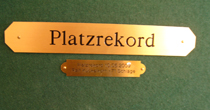 Platzrekord