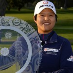 Die Japanerin Haru Nomura konnte sich am windigen Finaltag den Titel bei der Swinging Skirts LPGA Classic sichern. (Foro: Getty)