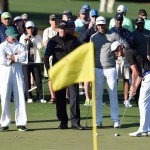 Mit Dustin Johnson und dem amtierenden US-Amateur-Champion Bryson DeChambeau hatte der Linkshänder zwei Spieler zum "Zocken" an seiner Seite. (Foto: Getty)