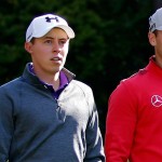 Martin Kaymer schlägt bei der Irish Open gemeinsam mit dem Youngster Matthew Fitzpatrick ab. (Foto: Getty)