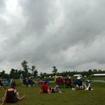 Dicke Regenwolken machten die Zurich Classic zu einem Geduldsspiel für Golfer und Zuschauer. (Foto: Getty)