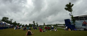 Dicke Regenwolken machten die Zurich Classic zu einem Geduldsspiel für Golfer und Zuschauer. (Foto: Getty)