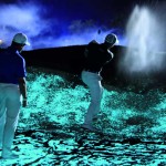 Gespenstige Atmosphäre um Mitternacht auf dem Golfplatz. (Foto: Audemars Piguet)