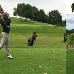 Bei der Pro Golf Tour gehen die Golfstars von morgen an den Start. hier zu sehen: Clemens Prader und Benjamin Wuttke. (Foto: Kosaido International Golfclub Düsseldorf)