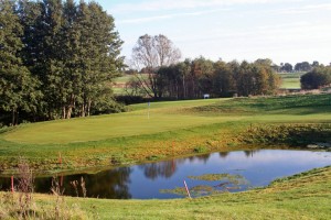 Die Golfanlage im Resort am Balmer See.