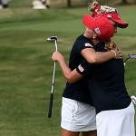 Gemeinsam für die USA: Lexi Thompson (links) und Cristie Kerr zogen bei der International Crown ins Finale ein. (Foto: Getty)