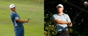 Dustin Johnson (li.) und Luke List (re.) teilen sich die Führung nach dem ersten Tag der RBC Canadian Open. (Foto: Getty)