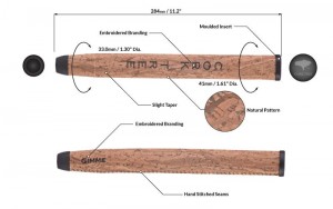 Die technischen Daten des Cork Tree Puttergriff im Überblick.