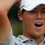 Der Südkoreaner Si Woo Kim schrammte am zweiten Tag der Wyndham Championship um einen Schlag an der 59 vorbei.