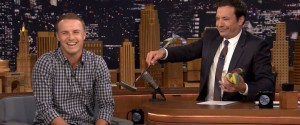 Jordan Spieth ist zu Gast in der "Tonight Show" bei Jimmy Fallon. (Foto: twitter.com/GolfChannel)