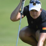Caroline Masson und Sandra Gal gehen zusammen auf die letzte Runde. (Foto: Getty)