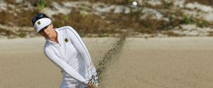 Sandra Gal strengt sich in der dritten Runde stark an. (Foto: Getty)