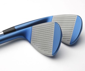 Neue, sehr feine Grooves in Raupenform für die neuen T7 Wedges. (Foto: Mizuno)