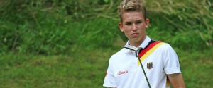 Der 16-Jährige Falko Hanisch holte einen Punkt beim Junior Ryder Cup für das europäische Team. (Foto: DGV/stebl)