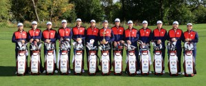 Ein Blick in die Taschen des amerikanischen Ryder Cup Teams. (Foto: Getty)