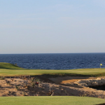 Signature Hole aus der Feder von Gary Player in Anlehnung an Pebble Beach - was ein Erlebnis! (Foto: Golf Post)