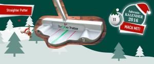 Die Straighter Putter mit der extra großen Schlagfläche.
