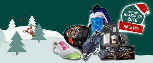Golf Post Adventskalender 2016 - Attraktive Preise warten auf Sie. (Foto: Golf Post)