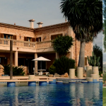 Die Finca Cataleya und der Golfclub Son Gual. (Foto: Finca Cataleya/Elmar Schreiber)