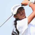 Aditi Ashok trägt sich bei der Hero Women's Indian Open in die Geschichtsbücher ein. (Foto: Getty)