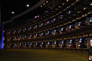 Stockwerk um Stockwerk und Box um Box bietet die Topgolf-Anlage in Las Vegas. (Foto: Golf Post)