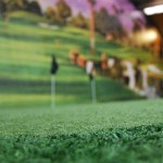 Egal ob Regen oder Schnee, beim Indoor Golf ist das kein Hindernis.