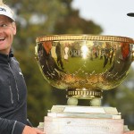 Die strahlenden Sieger: Thorbjörn Olesen und Sören Kjeldsen sicherten sich den World Cup of Golf - das erste Mal triumphierte Dänemark. (Foto: Getty)