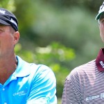 Jerry Kelly und Steve Stricker kennen sich seit gefühlten Ewigkeiten. Beim Franklin Templeton Shootout stehen sie nach dem Auftakt gemeinsam an der Spitze. (Foto: Getty)