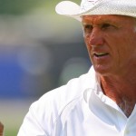 Auch wenn sich seine aktive Zeit auf dem Golfplatz in Grenzen hält, Greg Norman ist weiter dick im Geschäft. (Foto: Getty)