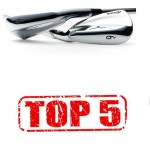 Diese fünf Eisen haben es in die Golf Post Top 5 der besten Eisensätze 2016 geschafft. (Foto: Titleist/TaylorMade/Wilson/Mizuno/Callaway)