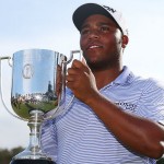 Glücklicher Sieger. Harold Varner III gewinnt bei der Australian PGA Championship sein erstes Profiturnier. (Foto: Getty)