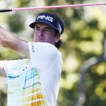 Bubba Watson wird neben seinem pinken Ping Driver in der Saison 2017 voraussichtlich auch Pinke Golfbälle von seinem neuen Ausrüster Volvik spielen. (Foto: Getty)
