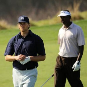 Tom Brady Quarterback New England Patriots Super Bowl Golf Vijay Singh