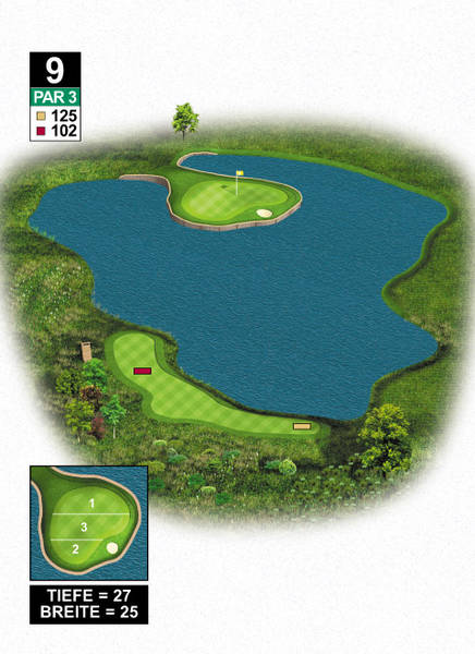 West Golf - Krönender Abschluss mit wunderschönem Signature Hole. (Foto: West Golf)