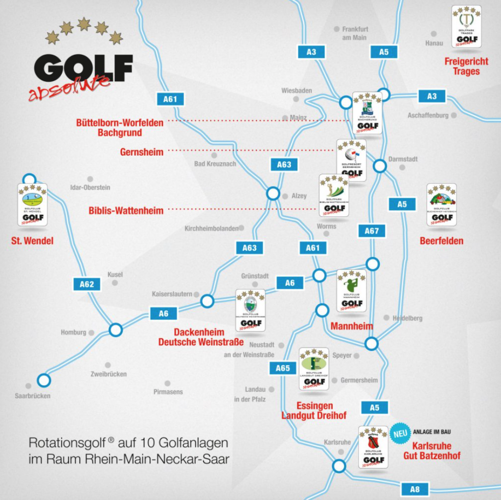 Das Eldorado für Golfer im Süden Deutschlands bietet Golf absolute. (Foto: Golf absolute)