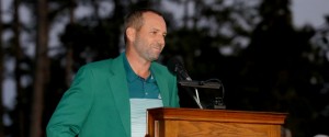 Sergio Garcia äußert sich nach seinem Sieg beim 81. Masters Tournament. (Foto: Getty)