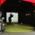 So kann ein Golfsimulator aussehen. Dieser steht in England. (Foto: Getty)