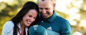 US Masters Tournament 2017 Augusta Sieger Portrait Sergio Garcia Freundin Angela Akins